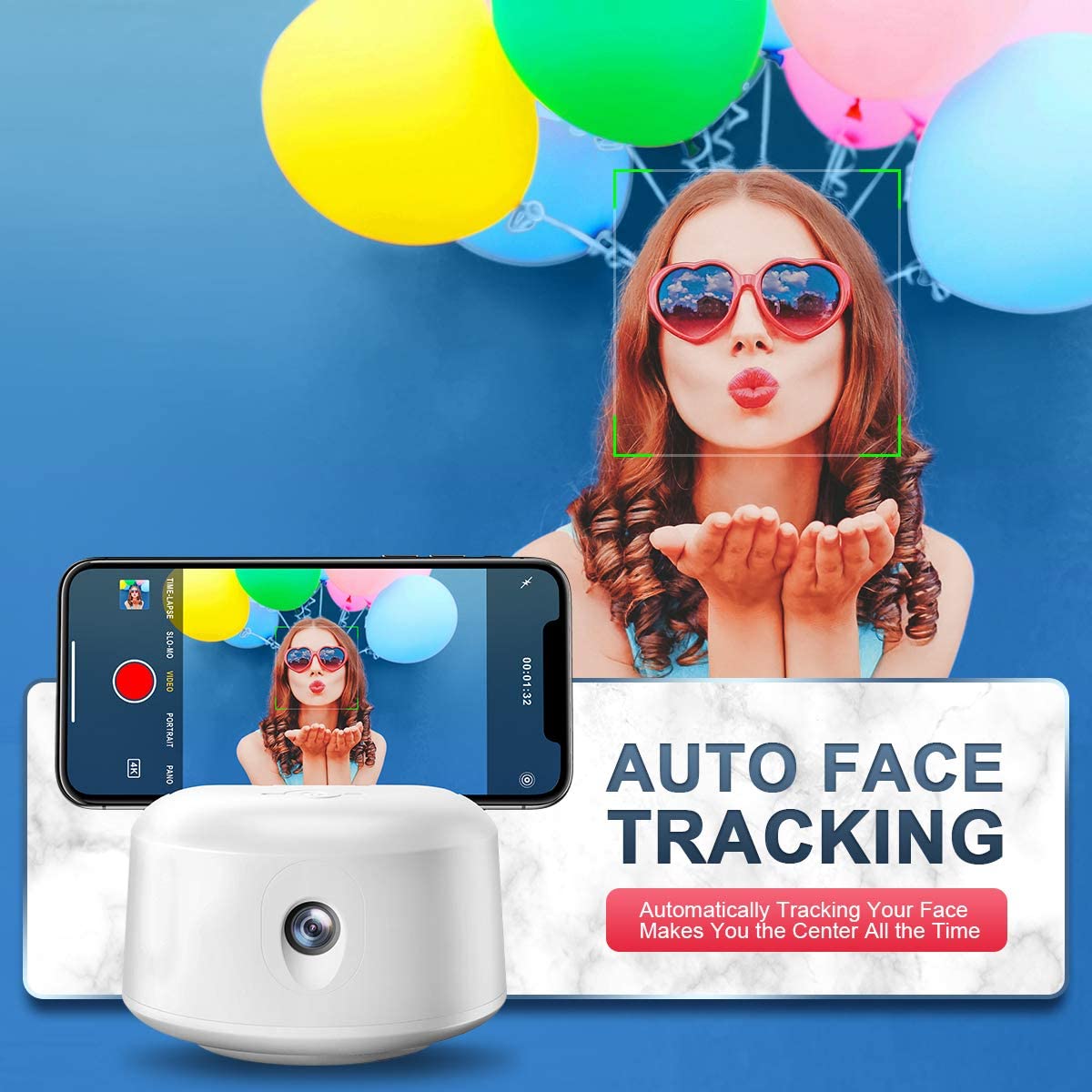 Smart Face Tracking Phone Holder
