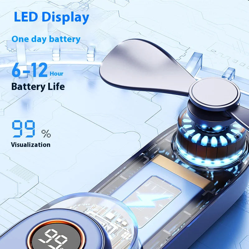 Mini USB Folding Handheld Fan – Portable Rechargeable Outdoor Fan
