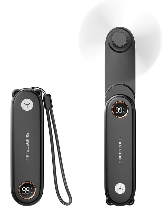 Mini USB Folding Handheld Fan – Portable Rechargeable Outdoor Fan