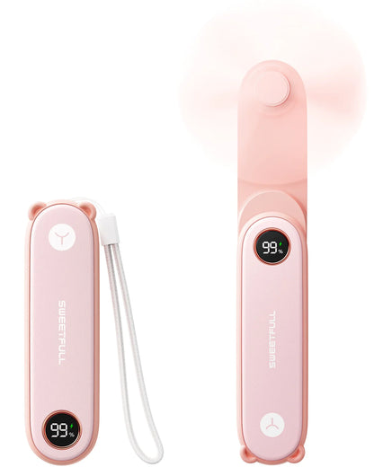 Mini USB Folding Handheld Fan – Portable Rechargeable Outdoor Fan